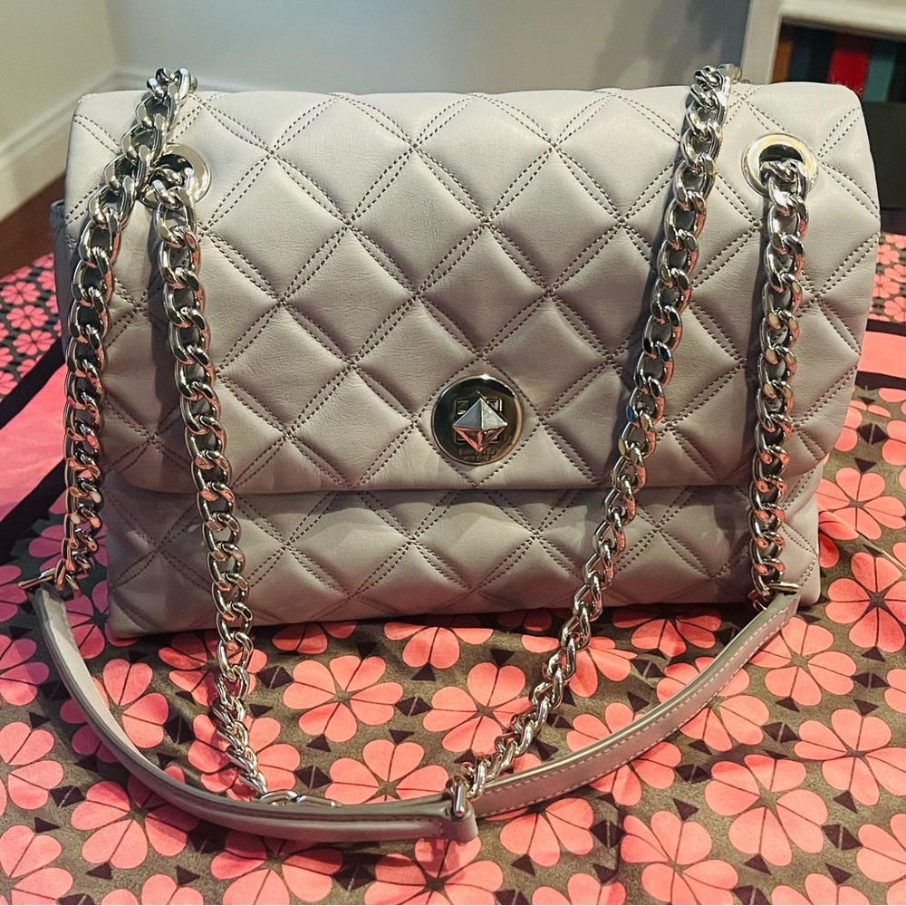 Kate Spade Natalia Quilted Shoulder / Crossbody Bag π - Picture 15 of 17